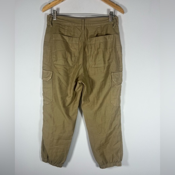 Madewell High-Rise Cargo Fatigue Pants with Jogger Bottom 27 - Picture 8 of 11